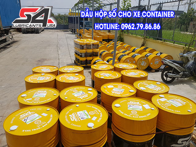Dầu hộp số cho xe Container