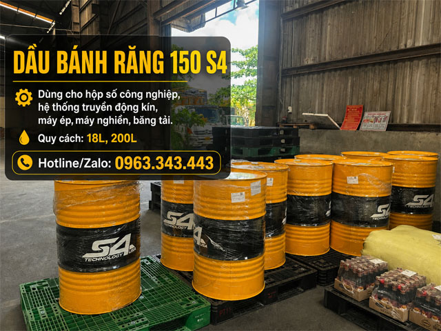 Dầu bánh răng 150, hàng nhập khẩu thương hiệu Hoa Kỳ