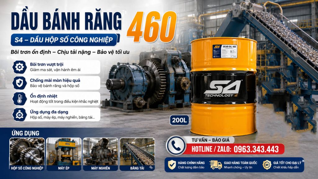 Dầu Bánh Răng 460