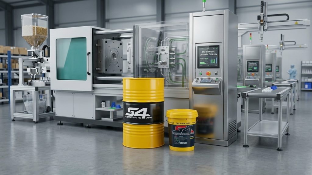 Dầu thủy Lực Cho Máy Ép Nhựa