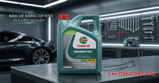 Giá Dầu Nhớt Ô Tô Castrol 5W30 Chính Hãng Mới Nhất 2026