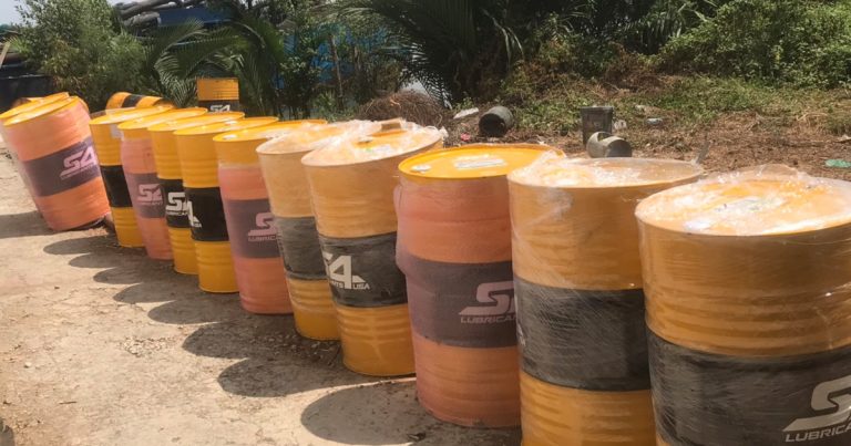 Dầu thuỷ lực cho máy công trình, giá dầu thuỷ lực.