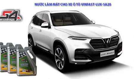 Nước làm mát xe ô tô màu xanh S4 can 4 Lít