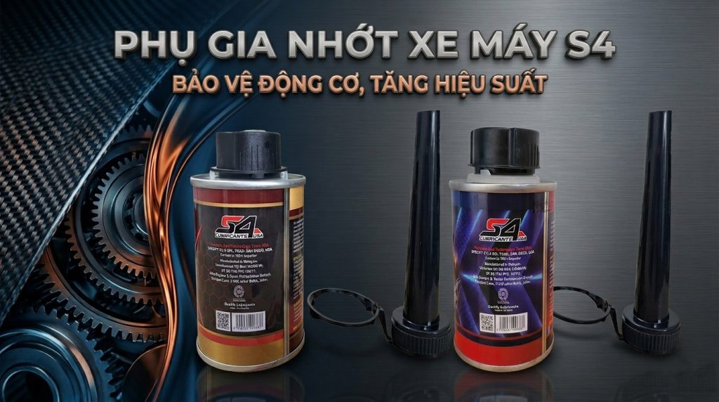 Phụ gia nhớt xe máy