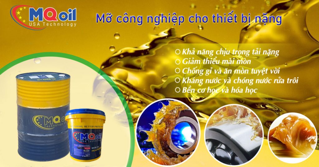 Mỡ Công Nghiệp Cho Thiết Bị Nặng