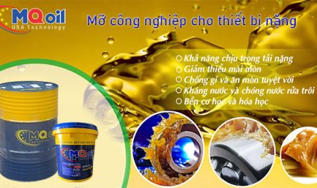 Mỡ công nghiệp cho thiết bị nặng