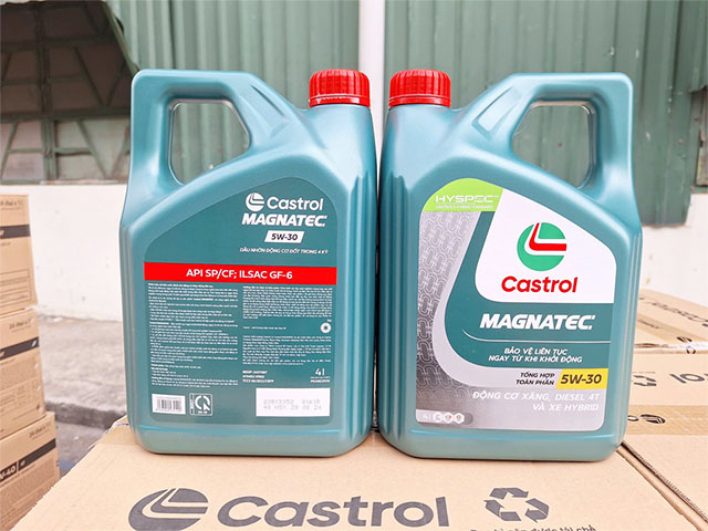 Nhớt Castrol Cho Ô Tô