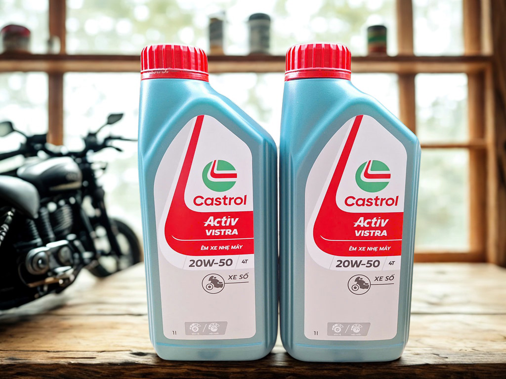Dầu nhớt 20W50 dành cho xe máy