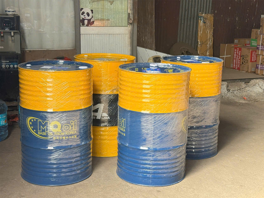 Dầu tưới nguội pha nước