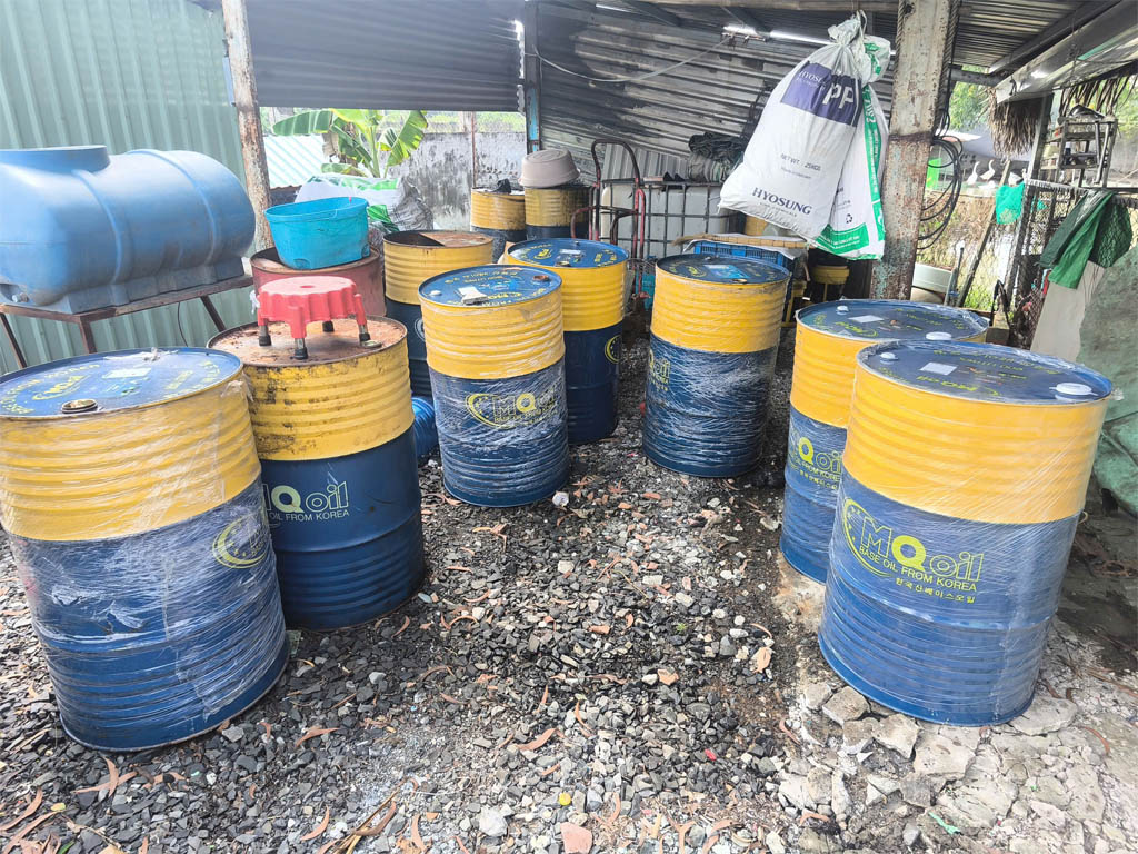 Dầu công nghiệp cho khu công nghiệp