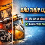 Hệ lụy dùng dầu thủy lực sai