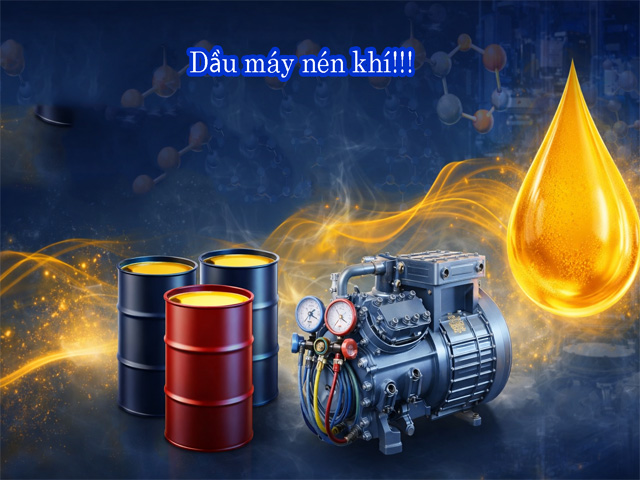 Dầu nén lạnh không đóng cặn – Giải pháp bền máy 2026