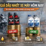 Giá dầu nhớt xe máy hôm nay biến động thế nào?