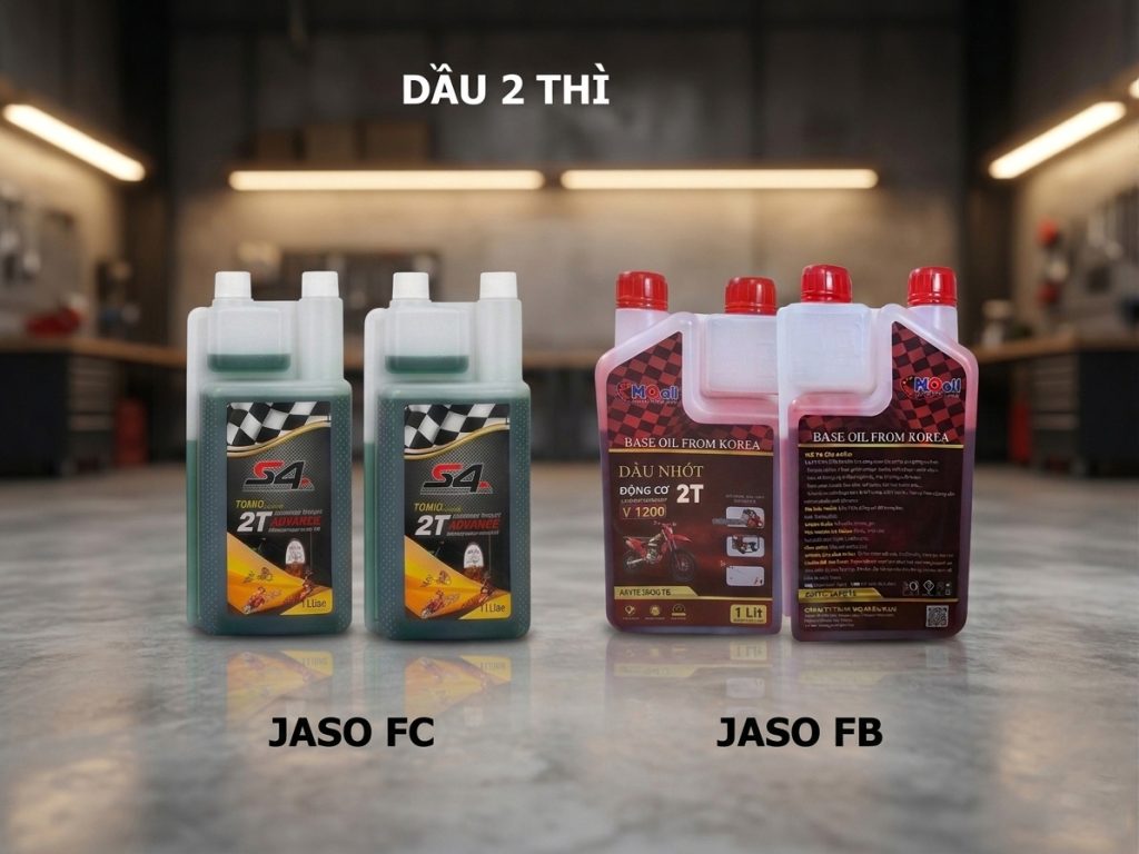Các Tiêu Chuẩn Dầu 2 Thì Phổ Biến
