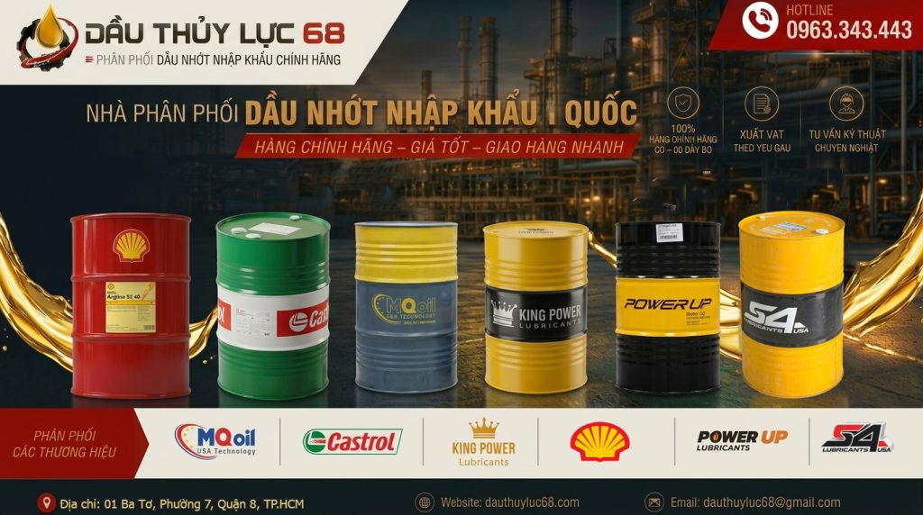 Dầu nhớt nhập khẩu