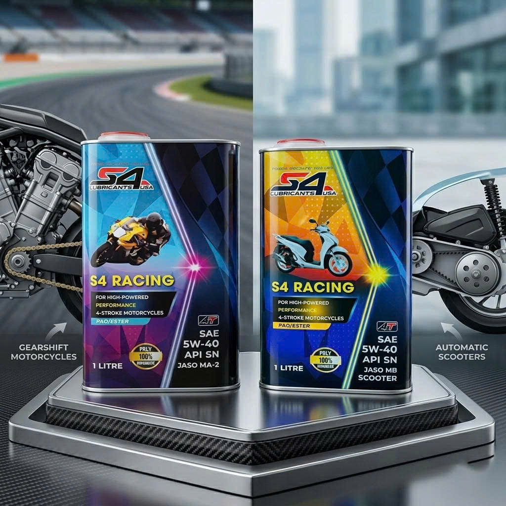 Dầu xe máy tổng hợp