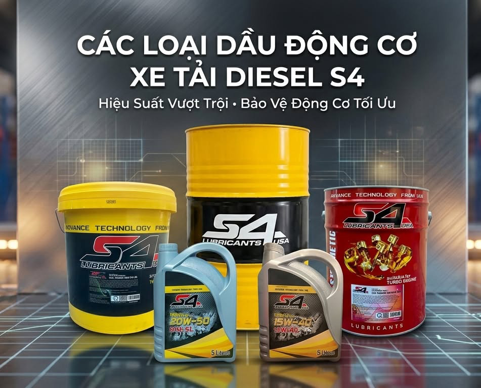 Dầu nhớt động cơ Diesel