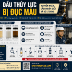 Dầu Thủy Lực Bị Đục Màu: Nguyên Nhân, Cách Nhận Biết Và Xử Lý Đúng