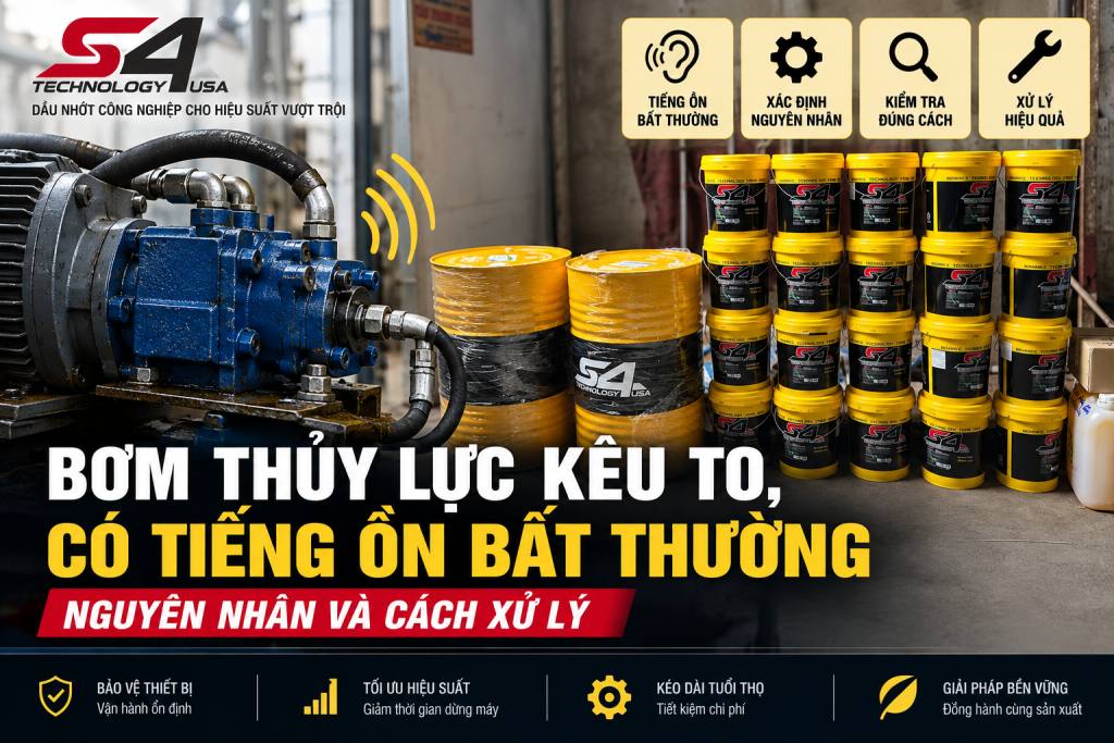 Bơm Thủy Lực Kêu To, Có Tiếng Ồn Bất Thường: Nguyên Nhân Và Cách Xử Lý