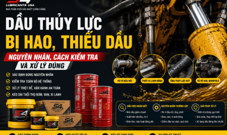 Dầu Thủy Lực Bị Hao, Thiếu Dầu: Nguyên Nhân, Cách Kiểm Tra Và Xử Lý Đúng