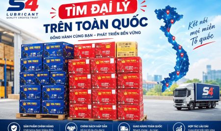 Tìm đại lý dầu nhớt S4 trên toàn quốc: Hợp tác phân phối lâu dài