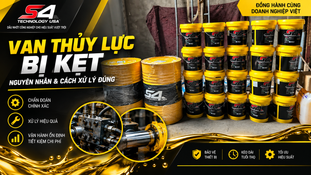 Van Thủy Lực Bị Kẹt, Hoạt Động Không Ổn Định: Nguyên Nhân Và Cách Xử Lý Đúng